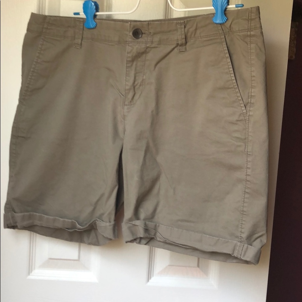 Women’s Grey Cargo Shorts